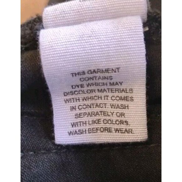 Free People Jeans 26 Black Stretch Raw Cut Ankle - Picture 15 of 15